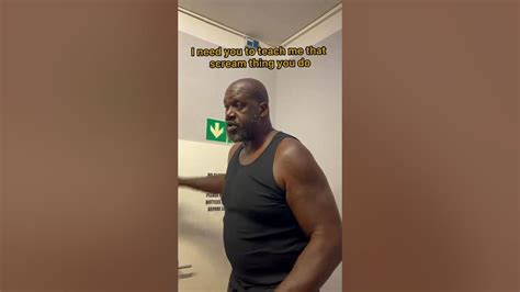 However, fans continue to call him a T-Rex in the comments for the sound he made. . Shaq metal scream
